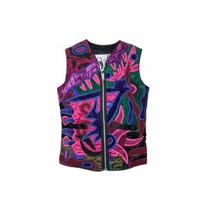 1980s / 1990s La Colección Judith Roberto – Hecho en México Vest (Tag Size M)